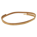 LOUIS VUITTON Shoulder Strap Leather 49.2"" Beige LV Auth am9478-3