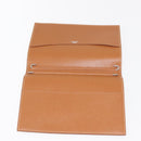 HERMES Epsom Agenda GM Day Leather Brown Auth am9480V-8