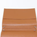 HERMES Epsom Agenda GM Day Leather Brown Auth am9480V-20