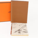 HERMES Epsom Agenda GM Day Leather Brown Auth am9480V-12