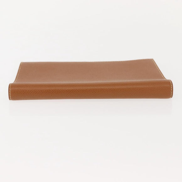 HERMES Epsom Agenda GM Day Leather Brown Auth am9480V