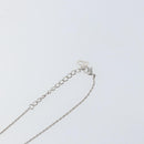 Christian Dior Necklace metal Silver Auth am9482-11