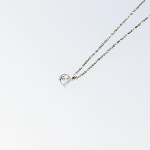 Christian Dior Necklace metal Silver Auth am9482
