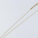 Christian Dior Chain Necklace metal Gold Tone Auth am9483-10