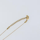 Christian Dior Chain Necklace metal Gold Tone Auth am9483-11