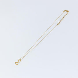 Christian Dior Chain Necklace metal Gold Tone Auth am9483 - 0