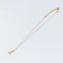 Christian Dior Chain Necklace metal Gold Tone Auth am9483-7