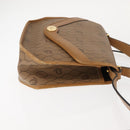 Christian Dior Honeycomb Canvas Hand Bag PVC Leather 2way Beige Gold Auth am9485-3