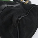 GUCCI GG Canvas Web Sherry Line Hand Bag Black Gold 012 3841 28 39 Auth am9487-9