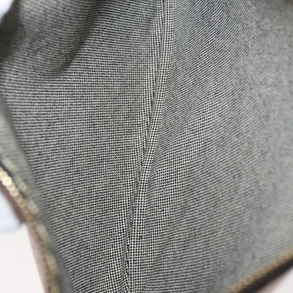 MCM Logogram Vicetos Clutch Bag PVC Leather Brown Auth am9490