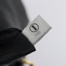 VERSACE Boston Bag Leather 2way Black Gold Auth am9495-27