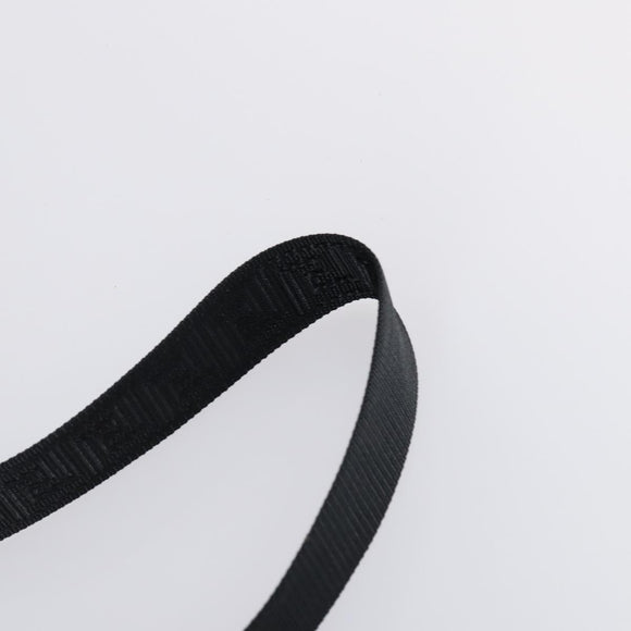 VERSACE Boston Bag Leather 2way Black Gold Auth am9495