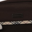 BURBERRY Nova Check Handkerchief Pouch Canvas 2 Set Brown Beige Auth am9497-13