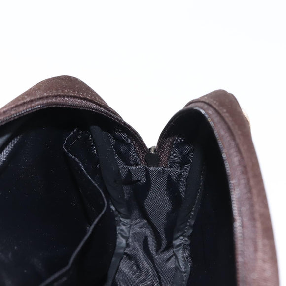 BURBERRY Nova Check Handkerchief Pouch Canvas 2 Set Brown Beige Auth am9497