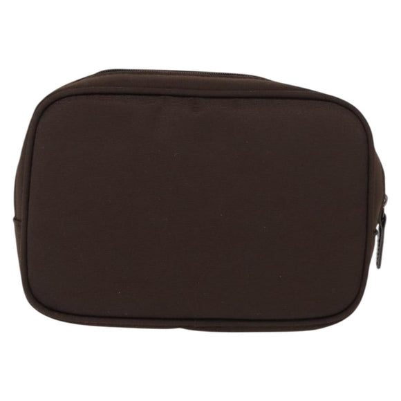 BURBERRY Nova Check Handkerchief Pouch Canvas 2 Set Brown Beige Auth am9497