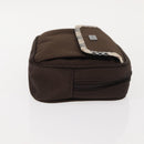 BURBERRY Nova Check Handkerchief Pouch Canvas 2 Set Brown Beige Auth am9497-4