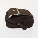 BURBERRY Nova Check Handkerchief Pouch Canvas 2 Set Brown Beige Auth am9497-5