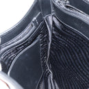 PRADA Shoulder Bag Leather Black Auth am9498V-19