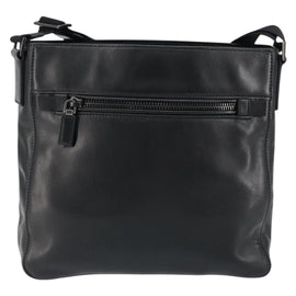 PRADA Shoulder Bag Leather Black Auth am9498V - 0
