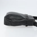 PRADA Shoulder Bag Leather Black Auth am9498V-3