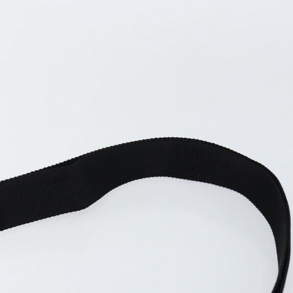 PRADA Shoulder Bag Leather Black Auth am9498V