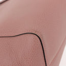 GUCCI Swing Tote Bag Leather Pink Gold 354408 Auth am9500-9