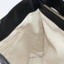 GUCCI GG Canvas Guccissima Tote Bag Leather Black Gold 296835 Auth am9501V-20