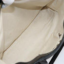 GUCCI GG Canvas Guccissima Tote Bag Leather Black Gold 296835 Auth am9501V-25