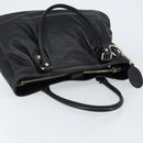 GUCCI GG Canvas Guccissima Tote Bag Leather Black Gold 296835 Auth am9501V-6