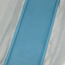 HERMES Giardinier PM Tote Bag Canvas Leather Beige Blue Auth am9505-12