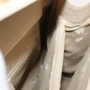 GUCCI Bamboo Hand Bag Suede Light Beige Gold 002 2853 0260 0 Auth am9506-18