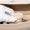 GUCCI Bamboo Hand Bag Suede Light Beige Gold 002 2853 0260 0 Auth am9506-12