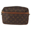 LOUIS VUITTON Monogram Compiegne 23 Clutch Bag M51847 LV Auth am9507-13