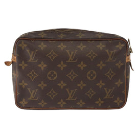 LOUIS VUITTON Monogram Compiegne 23 Clutch Bag M51847 LV Auth am9507 - 0