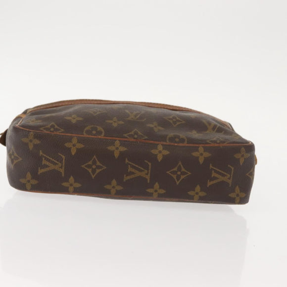 LOUIS VUITTON Monogram Compiegne 23 Clutch Bag M51847 LV Auth am9507