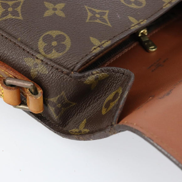 LOUIS VUITTON Monogram Saint Cloud MM Shoulder Bag M51243 LV Auth am9509