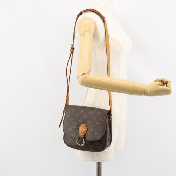 LOUIS VUITTON Monogram Saint Cloud MM Shoulder Bag M51243 LV Auth am9509