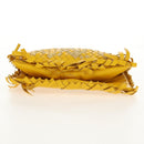 BOTTEGA VENETA INTRECCIATO Shoulder Bag Leather Yellow 239897 Auth am9513V-9