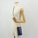 Salvatore Ferragamo Vara Chain Shoulder Phone Case Vala Blue Auth am9515V-25