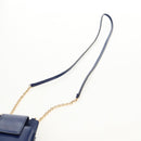 Salvatore Ferragamo Vara Chain Shoulder Phone Case Vala Blue Auth am9515V-8