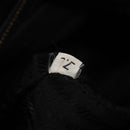 PRADA Gathered Hand Bag Nylon 2way Black Gold Auth am9517V-28