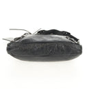 BALENCIAGA The First Hand Bag Leather 2way Black 103208 Auth am9518V-6