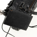 BALENCIAGA The First Hand Bag Leather 2way Black 103208 Auth am9518V-21