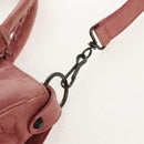 BALENCIAGA Classic Vero Hand Bag Leather 2way Pink 235216 Auth am9519V-12