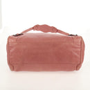 BALENCIAGA Classic Vero Hand Bag Leather 2way Pink 235216 Auth am9519V-13