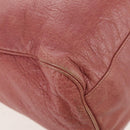 BALENCIAGA Classic Vero Hand Bag Leather 2way Pink 235216 Auth am9519V-16