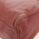 BALENCIAGA Classic Vero Hand Bag Leather 2way Pink 235216 Auth am9519V-17