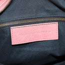BALENCIAGA Classic Vero Hand Bag Leather 2way Pink 235216 Auth am9519V-22