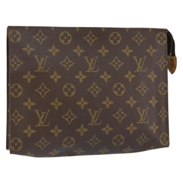 LOUIS VUITTON Monogram Poche Toilette 26 Pouch M47542 LV Auth am9521