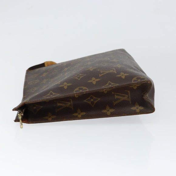 LOUIS VUITTON Monogram Poche Toilette 26 Pouch M47542 LV Auth am9521